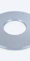 Ringförmiges Laserteil aus Stahl